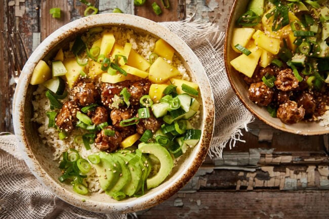 Teriyaki gehaktballetjes