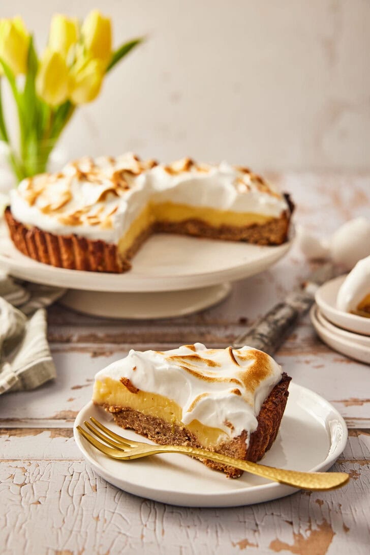 glutenvrije lemon meringue pie