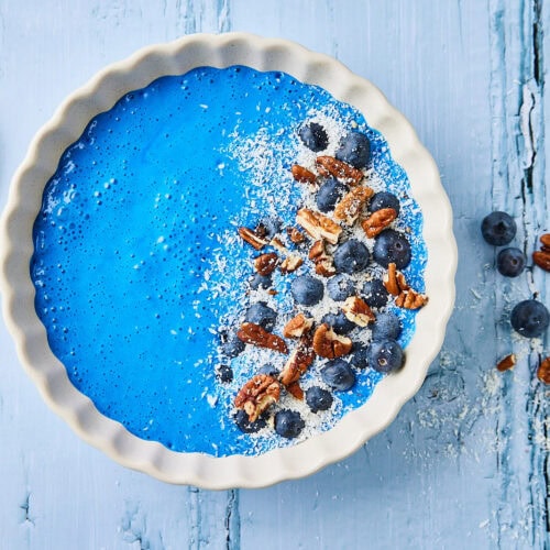 Smoothiebowl met spirulina