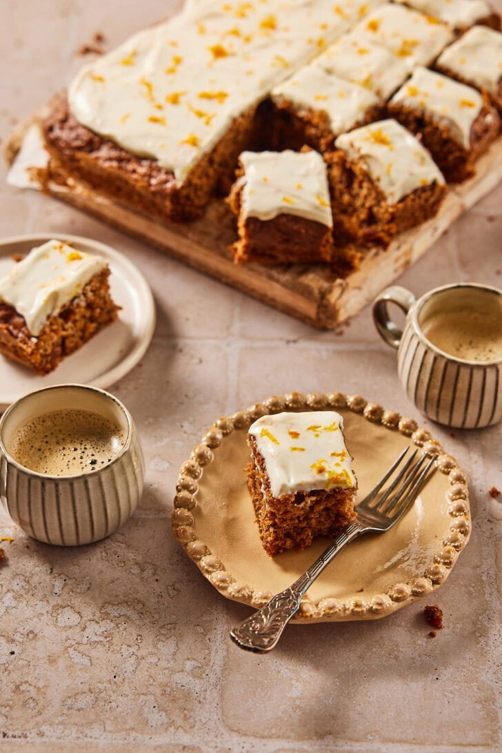 Worteltaart of carrotcake