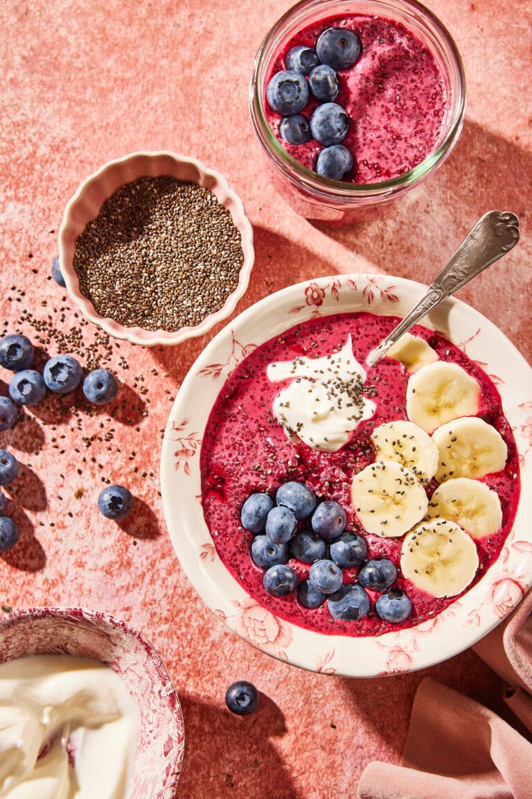 Chiapudding recept met biet
