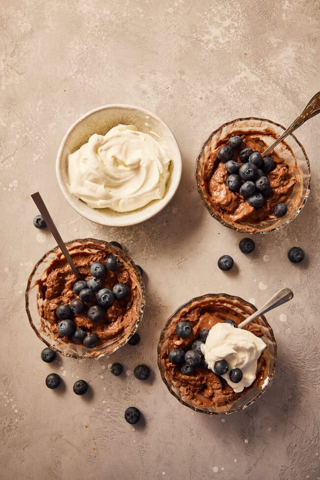 Low carb chocoladepudding