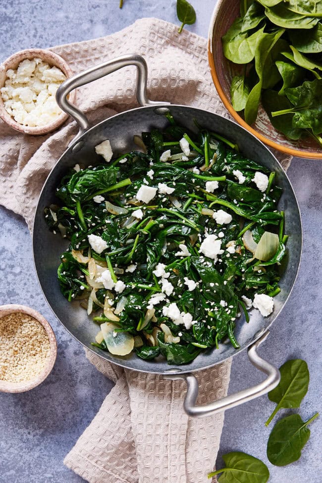 Spinazie roerbak recept