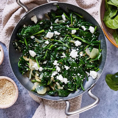 Spinazie roerbak recept