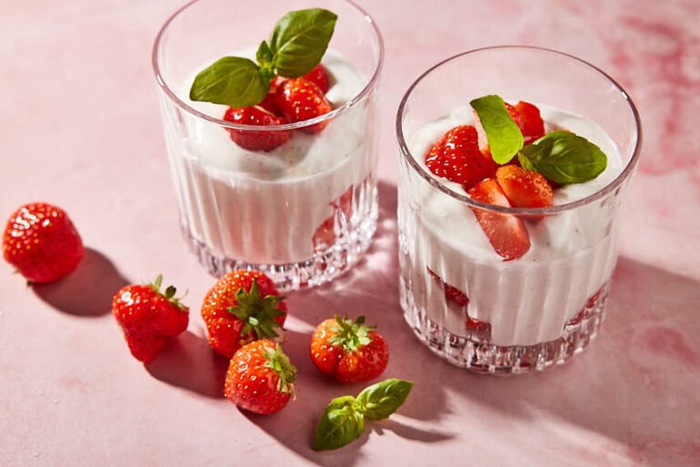 aardbeien toetje