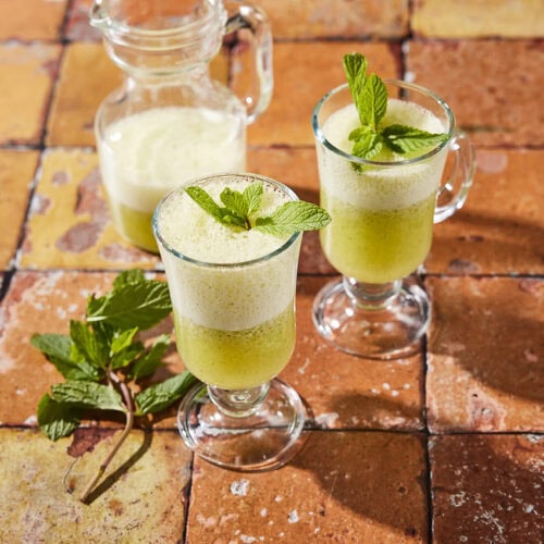 Ananas munt drankje