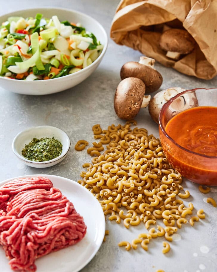 Macaroni met gehakt