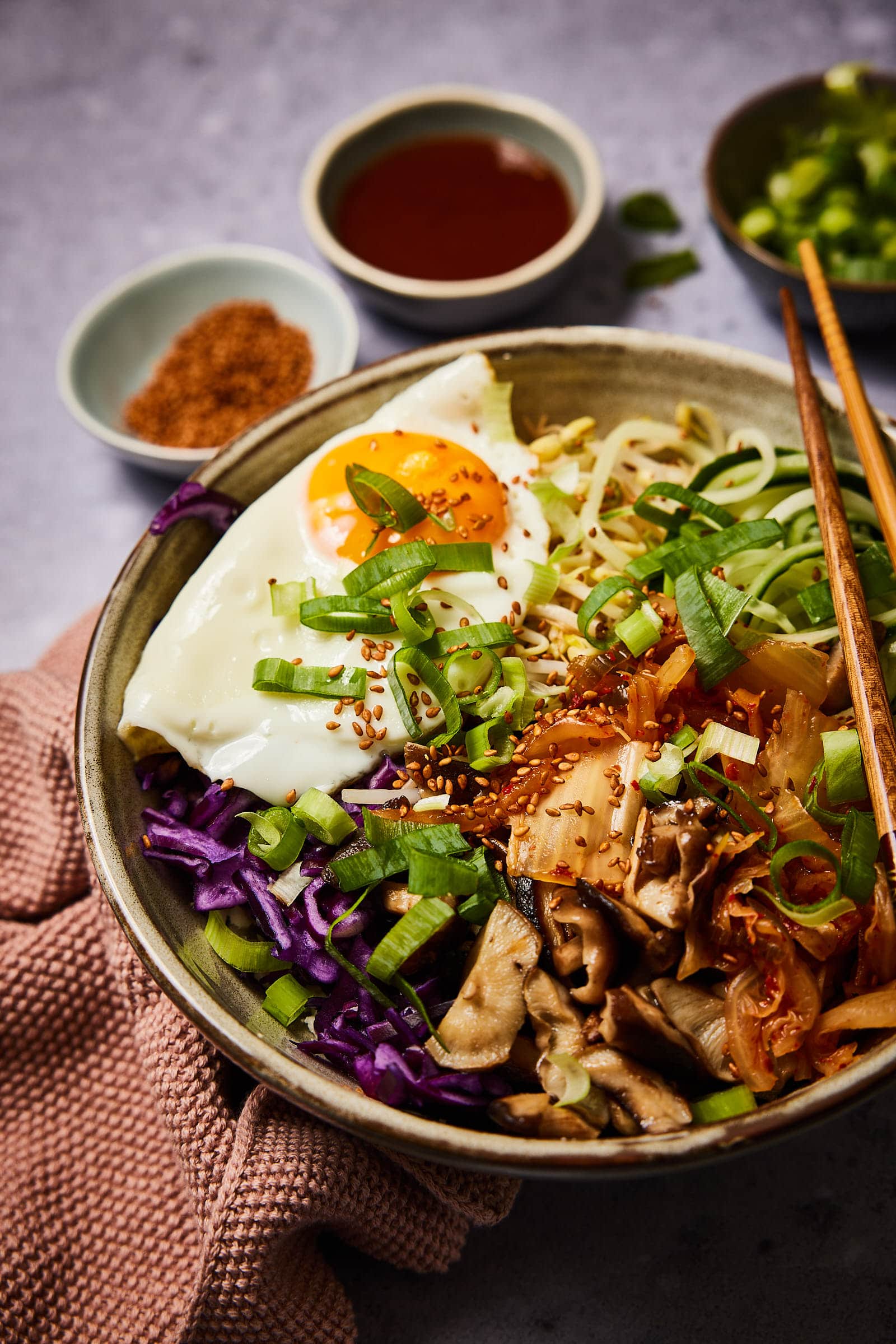 Vegetarische bibimbap