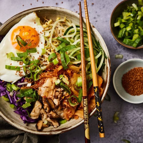 Vegetarische bibimbap