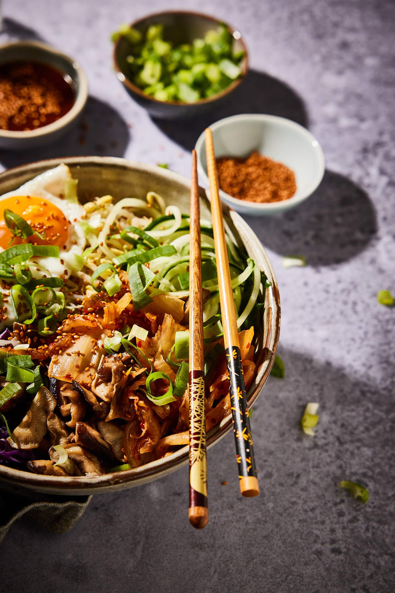 Vegetarische bibimbap