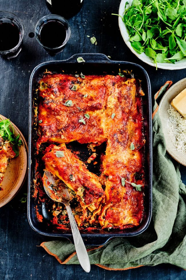 Cannelloni met snijbiet