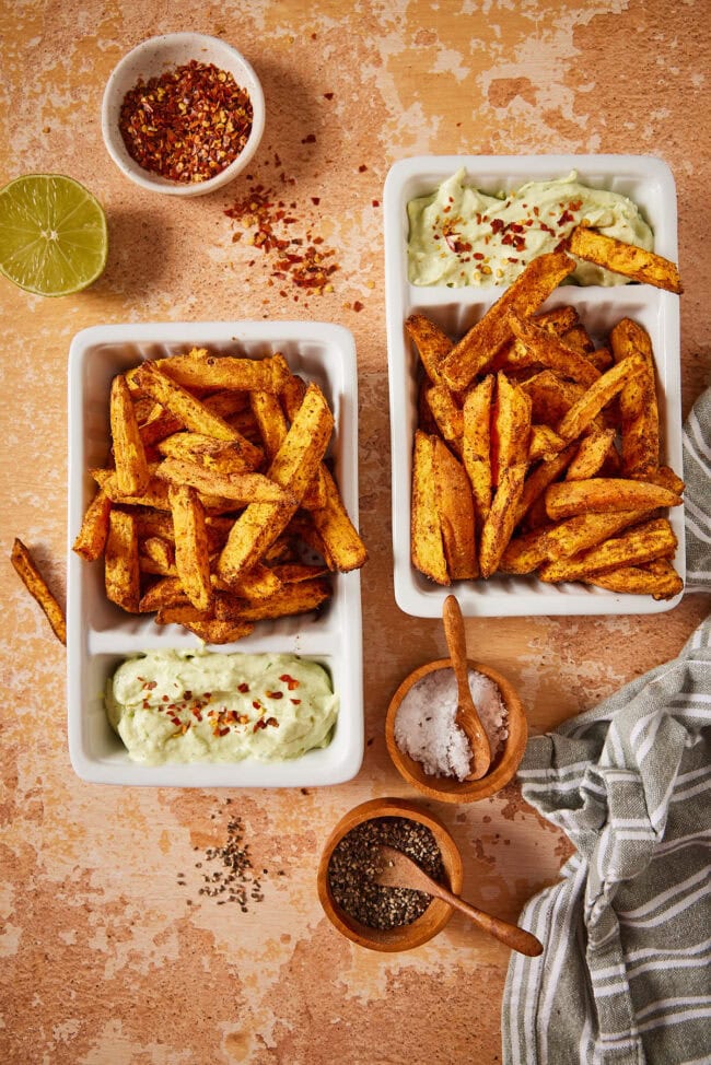 Zoete aardappelfrietjes