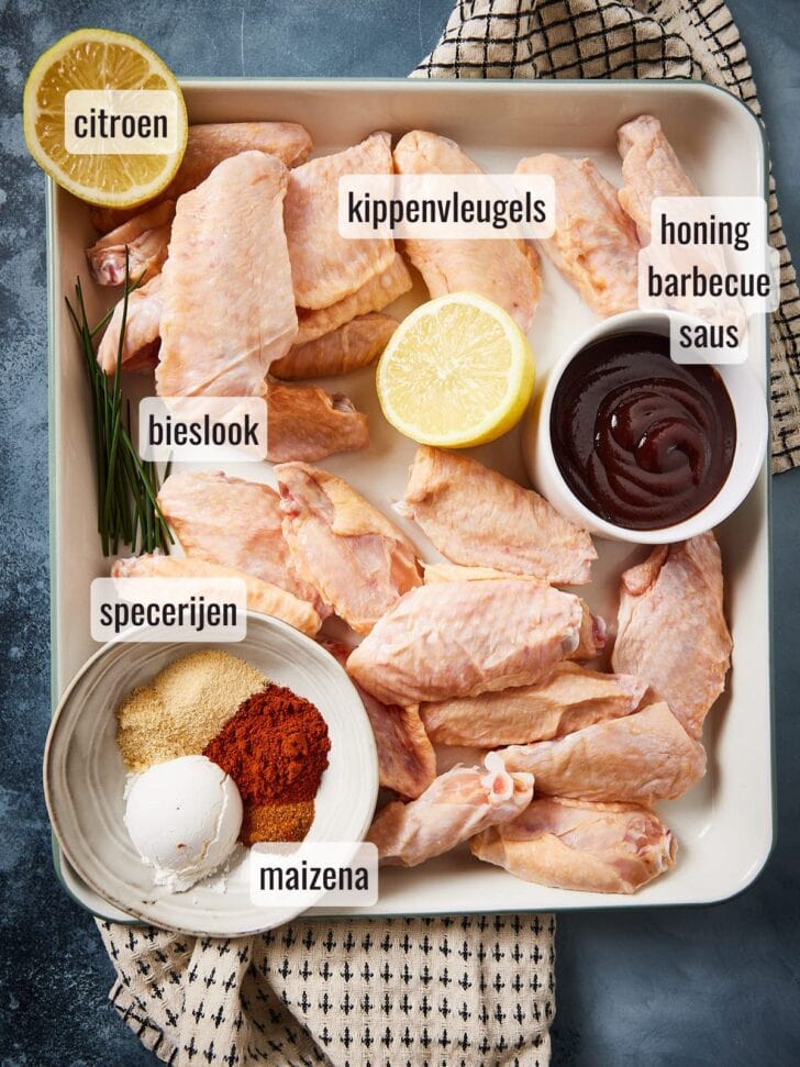 INgredienten voor buffalo wings