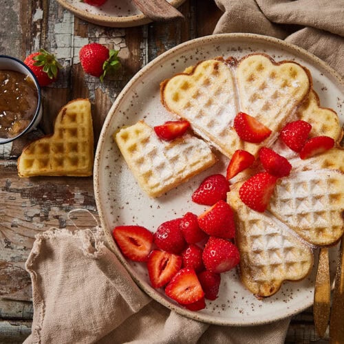 Aardappelwafels potatisvafflor