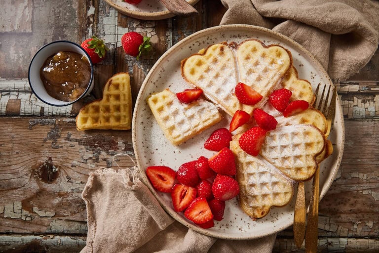 Aardappelwafels potatisvafflor